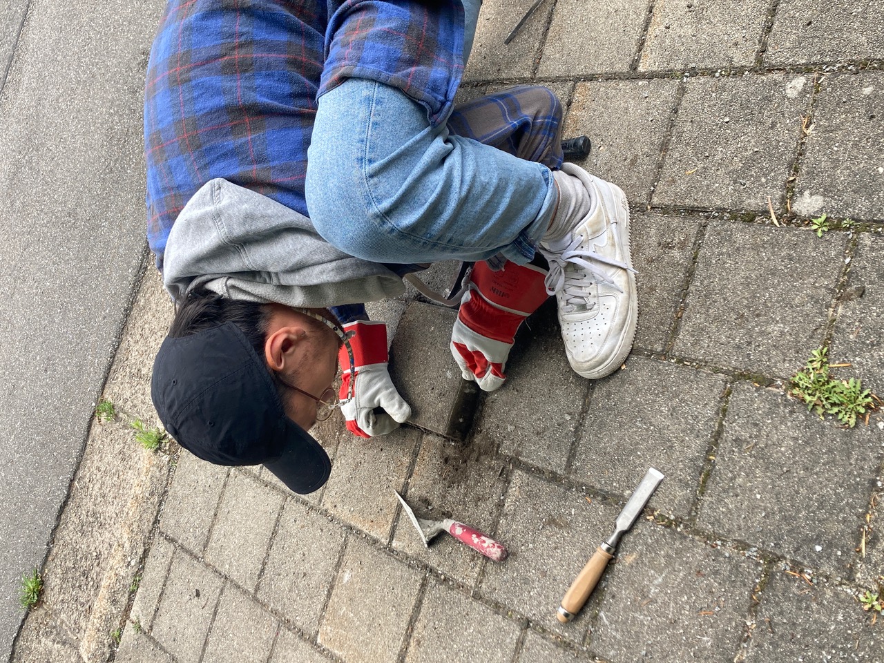 Julian Momboisse ersetzt Pflastersteine